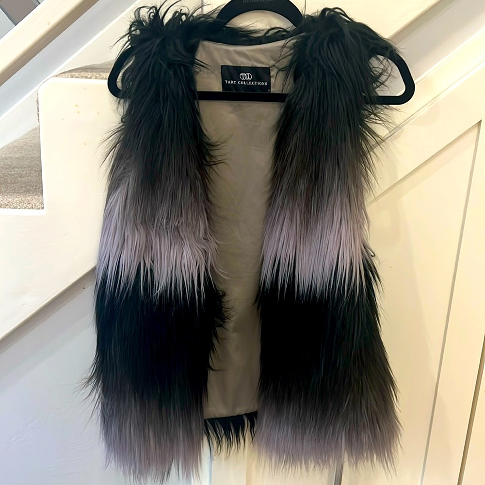 Tart Collection Fun Faux Fur Vest